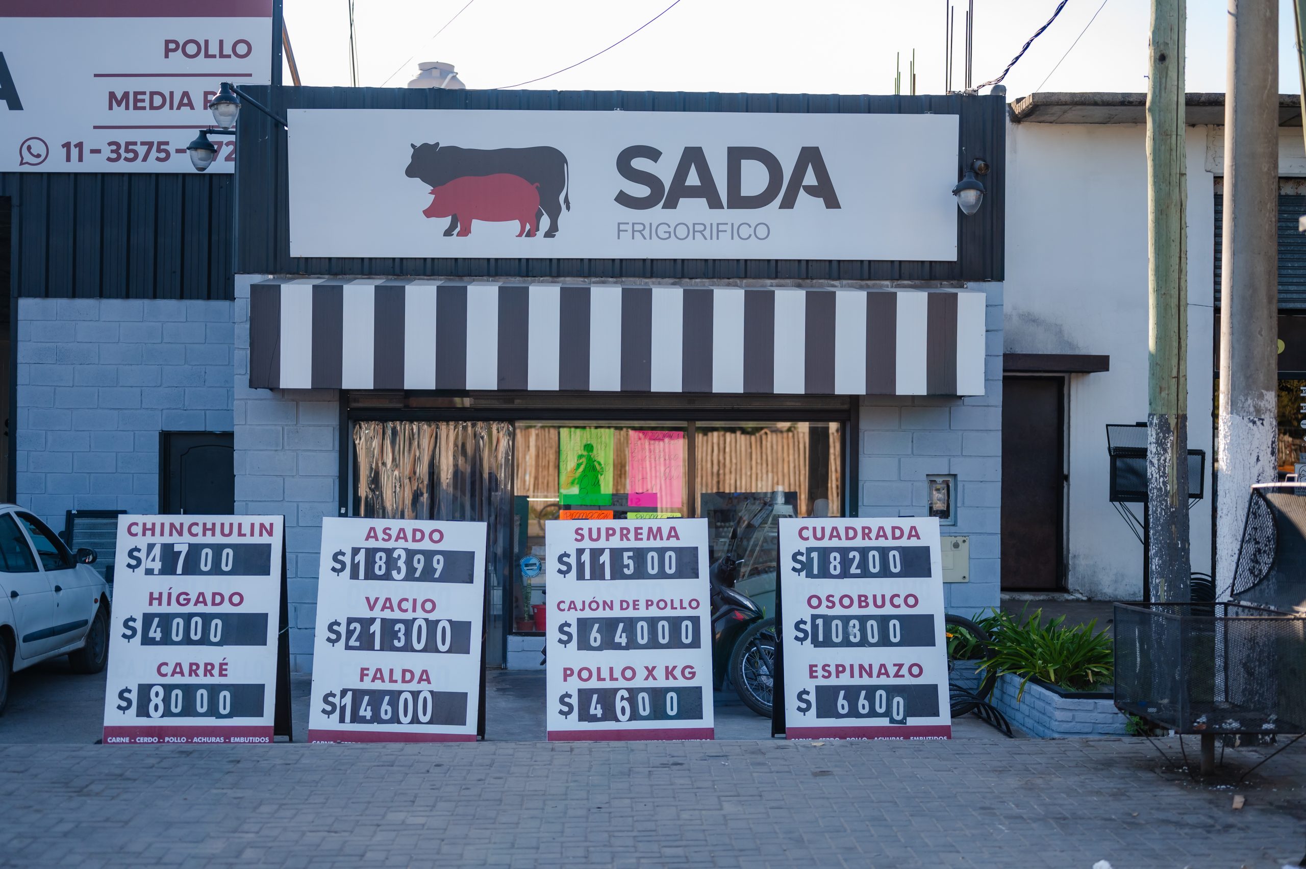 Carnicería minorista en Pilar de Frigorífico SADA