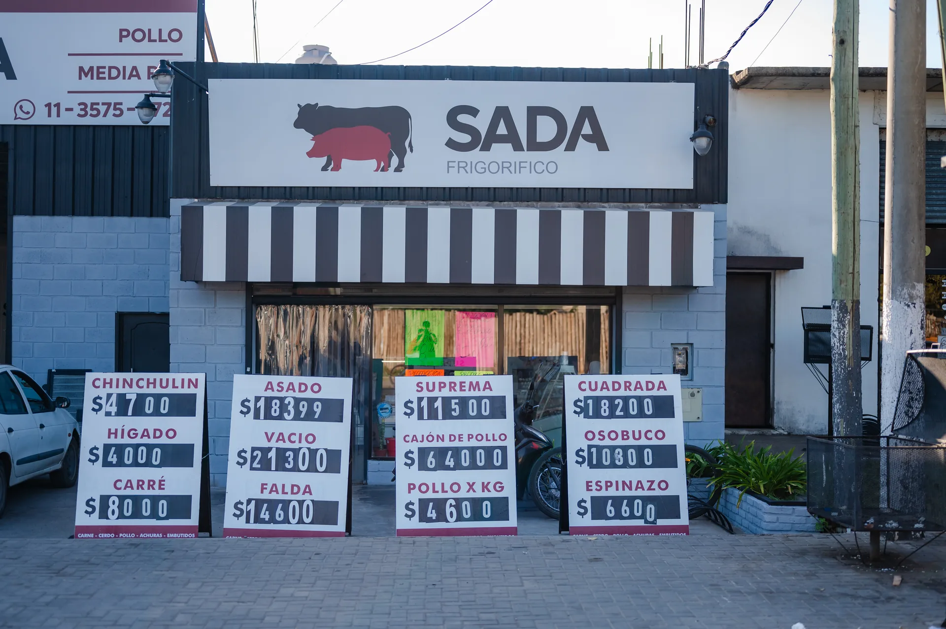 Carnicería minorista en Pilar — Frigorífico SADA